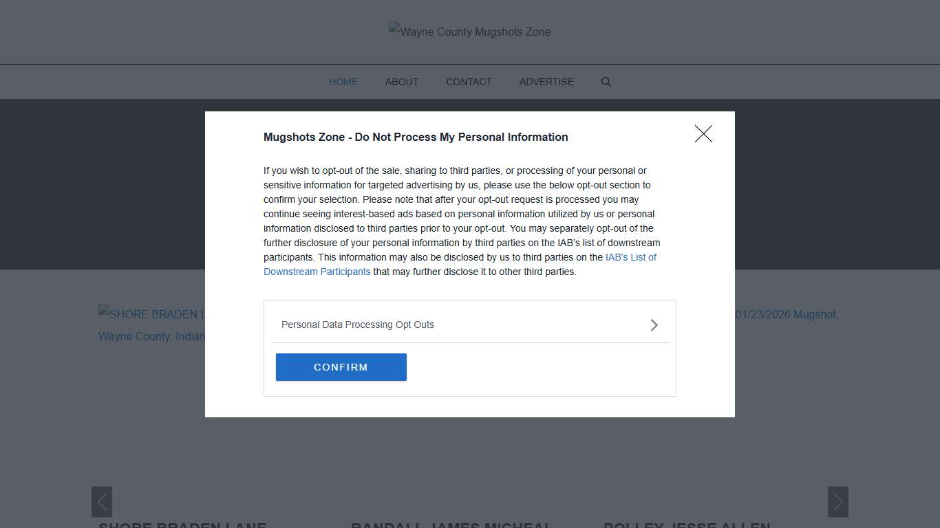 Wayne County Mugshots Zone